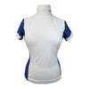 Equiline Competition Shirt in White/Blue