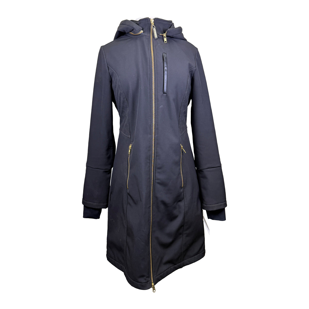 Asmar Equestrian Long Coat in Black