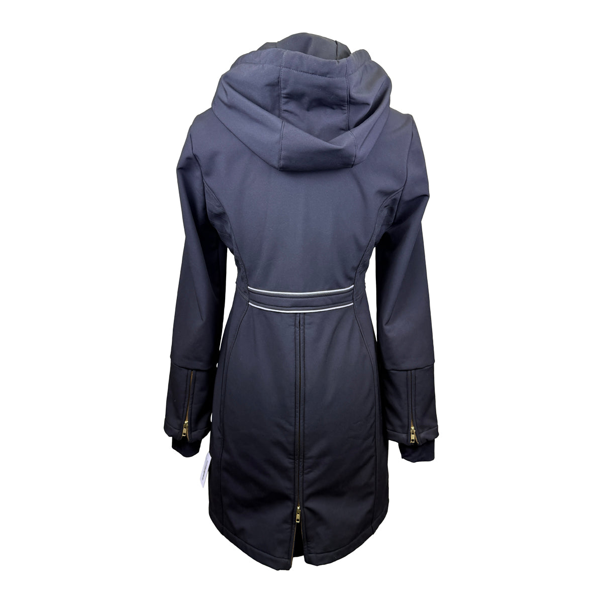 Asmar Equestrian Long Coat in Black