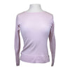 Noel Asmar Crew Neck Sweater in Powder Pink