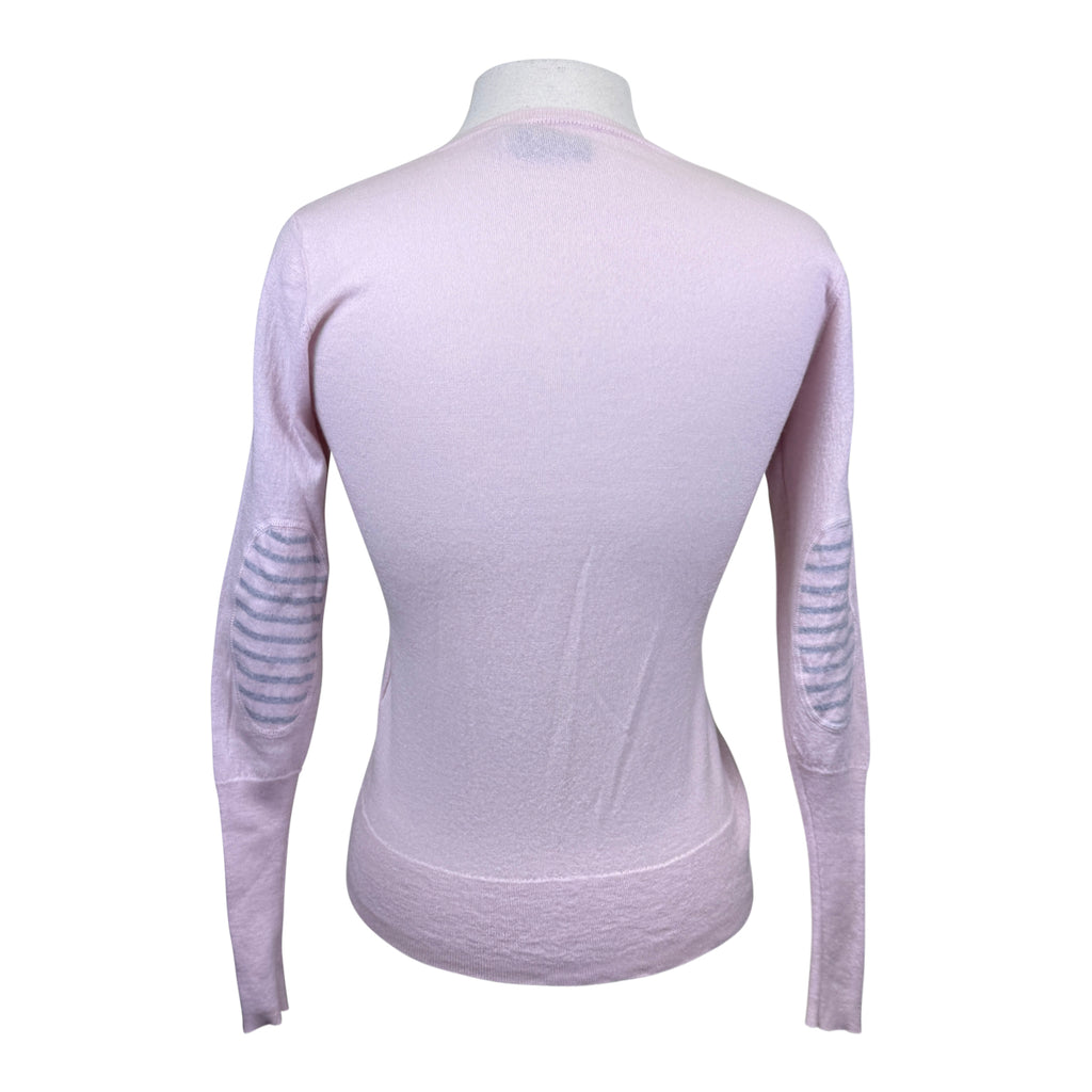 Noel Asmar Crew Neck Sweater in Powder Pink