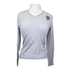 Noel Asmar V-Neck Sweater in Grey