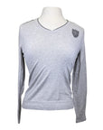 Noel Asmar V-Neck Sweater in Grey