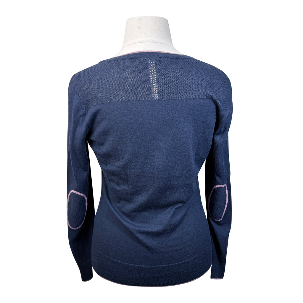 RJ Classics 'Natalie' V-Neck Sweater in Navy