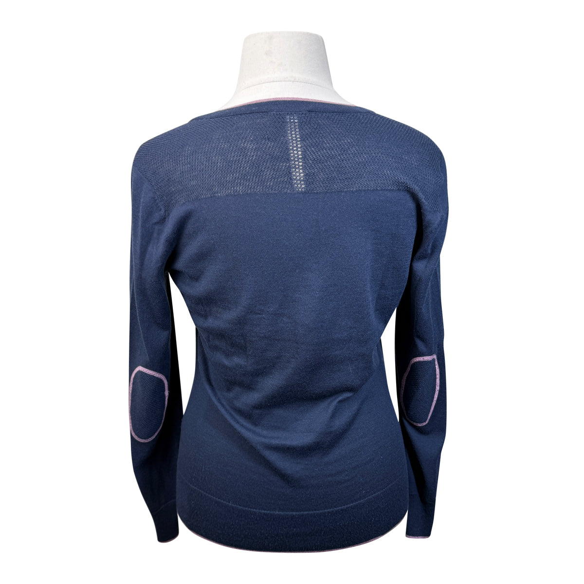 RJ Classics 'Natalie' V-Neck Sweater in Navy