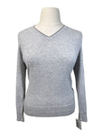 RJ Classics 'Natalie' V-Neck Sweater in Grey