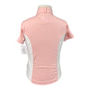 Equine Couture 'Cara' Short Sleeve Shirt in Baby Pink - Children's Small