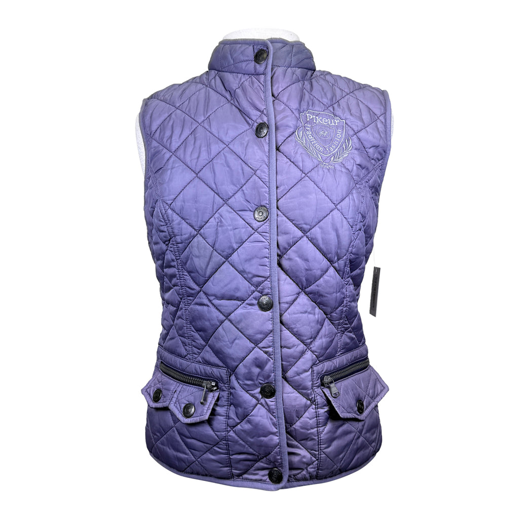 Pikeur 'Ira' Quilted Puffer Vest in Dusty Lilac