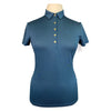 Ariat TEK Heat Series Perforated Polo Shirt in Navy