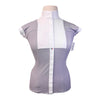 IN PERSON ONLY: For Horses 'Aria' Technical Show Shirt in Grey - Women's XL