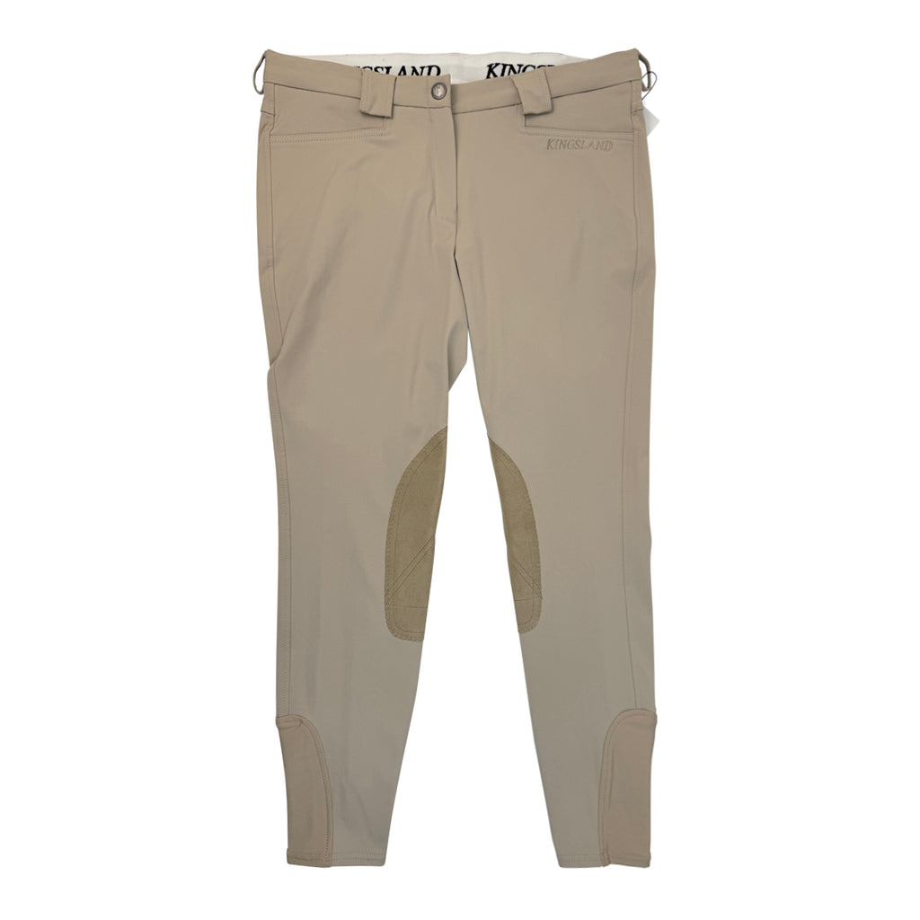 Kingsland 'Kendra' Knee Patch Breeches in Tan 