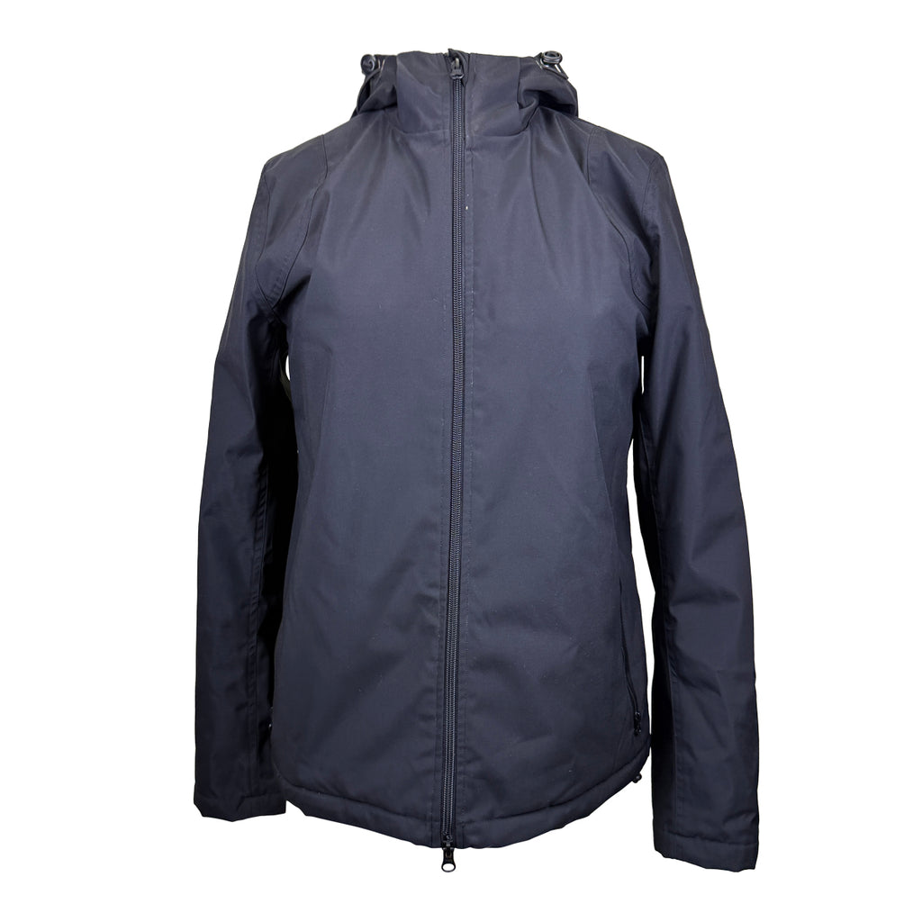 Free Ride Equestrian Hooded Zip Jacket in Black