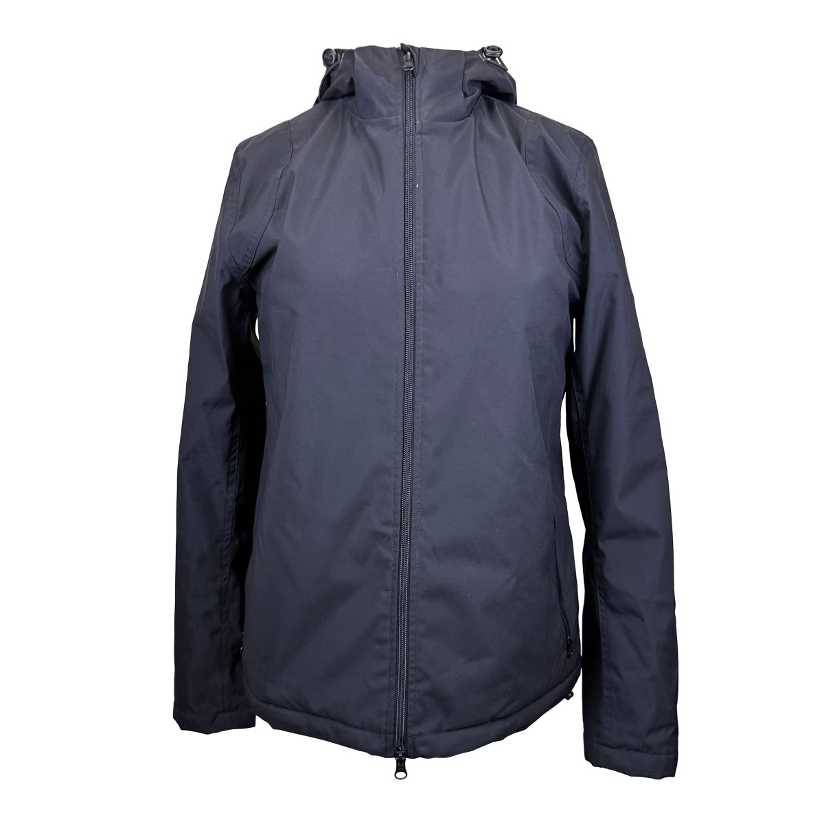 Free Ride Equestrian Hooded Zip Jacket in Black