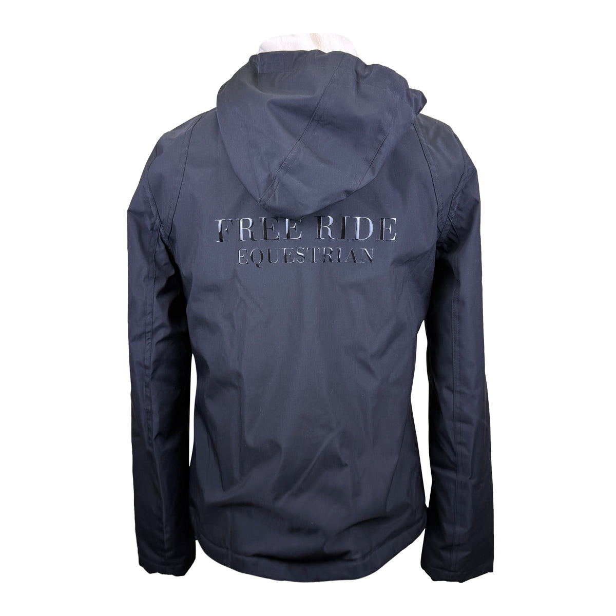 Free Ride Equestrian Hooded Zip Jacket in Black
