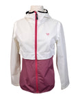 Horse Pilot Rainfree Jacket in White/Pink