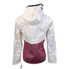 Horse Pilot Rainfree Jacket in White/Pink