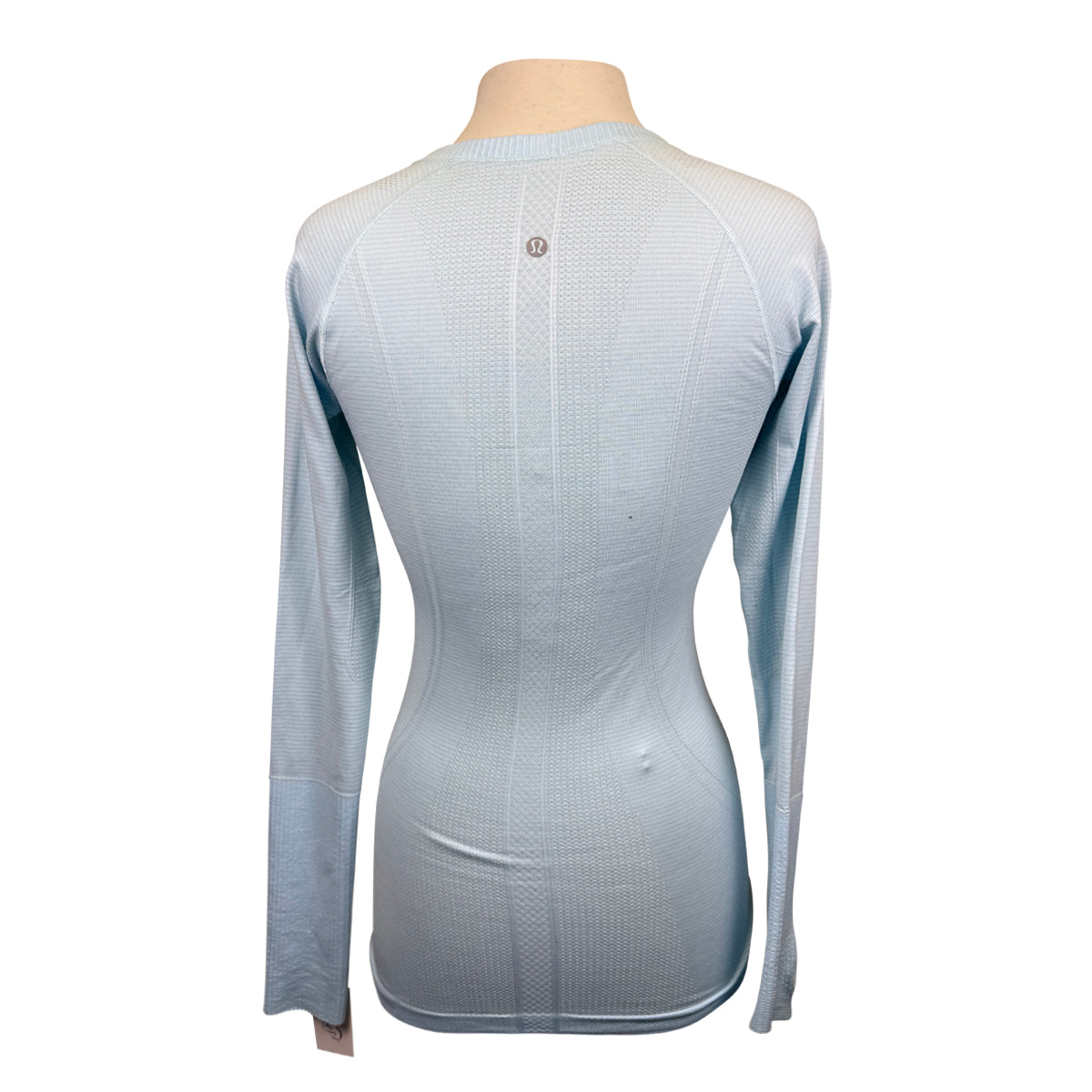Lululemon 'Swiftly' Tech Long Sleeve 2.0 Waist Length in Ice Blue