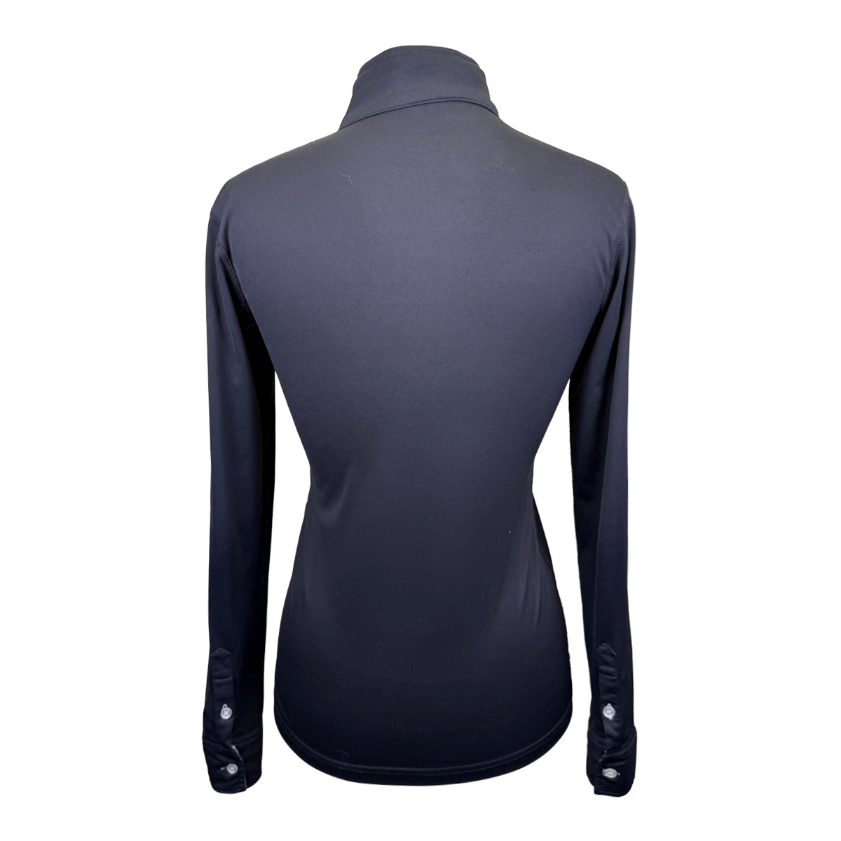 Noel Asmar 1/4 Button Up Shirt in Black