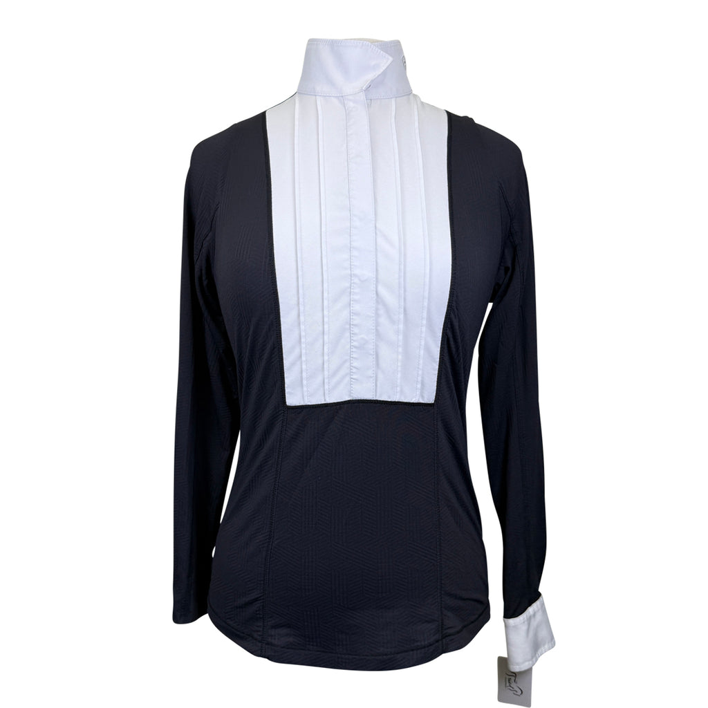 Ariat 'Luxe' Long Sleeve Show Shirt in Black
