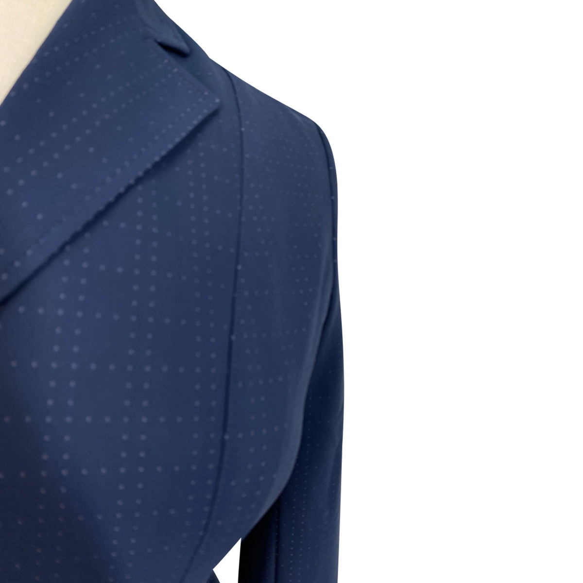 RJ Classics 'Palermo' Orange Label Show Coat in Navy Dots