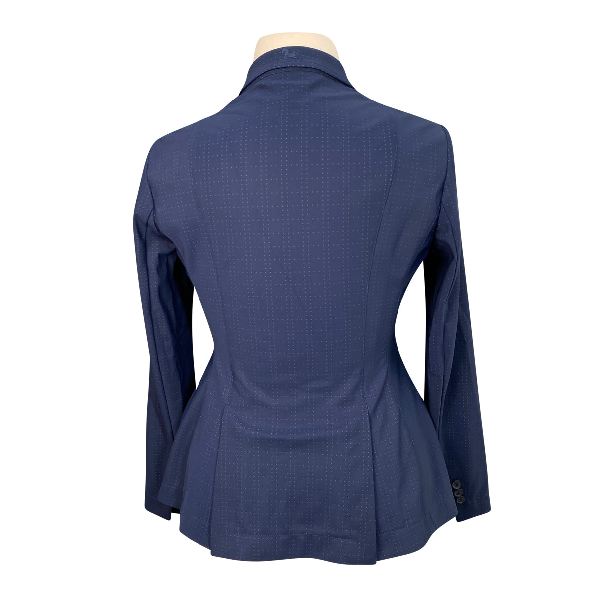 RJ Classics 'Palermo' Orange Label Show Coat in Navy Dots