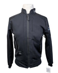 Horse Pilot Bomber Softshell Jacket in Black