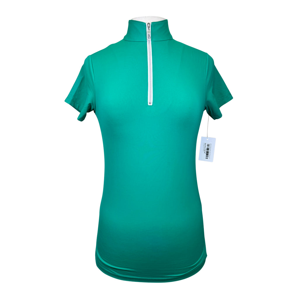 Tailored Sportsman Short Sleeve Ice Fil Shirt in Spearmint