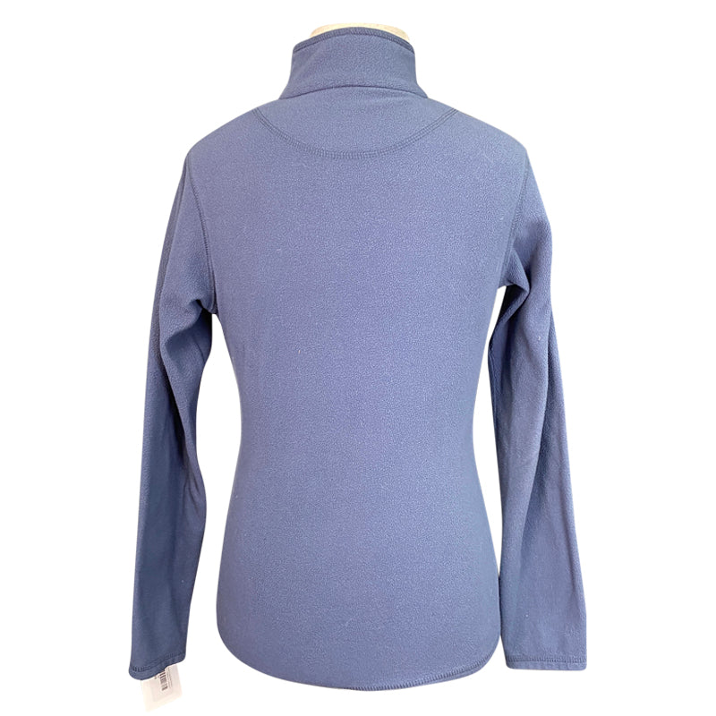 Dover Saddlery 'Riding Sport' Essential Fleece Quarter Zip in French Blue