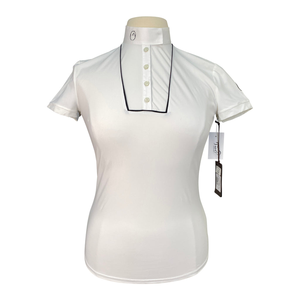 Vestrum 'Varberg' Short Sleeve Show Shirt in White