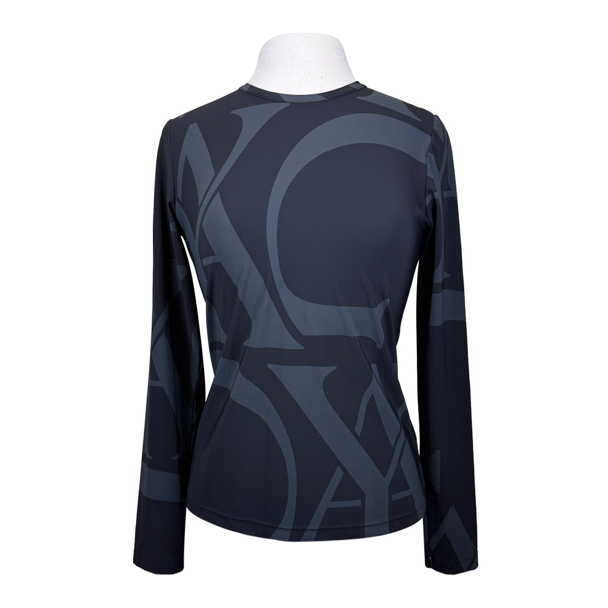 Yagya Monogram Long Sleeve Shirt in Black