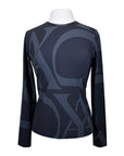 Yagya Monogram Long Sleeve Shirt in Black