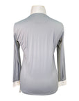 Essex Classics 'Luna Performance' Show Shirt in Grey Paisley