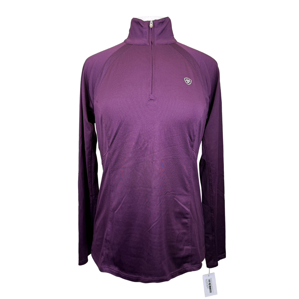 Ariat TEK Heat Series Long Sleeve Shirt in Plum