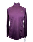 Ariat TEK Heat Series Long Sleeve Shirt in Plum