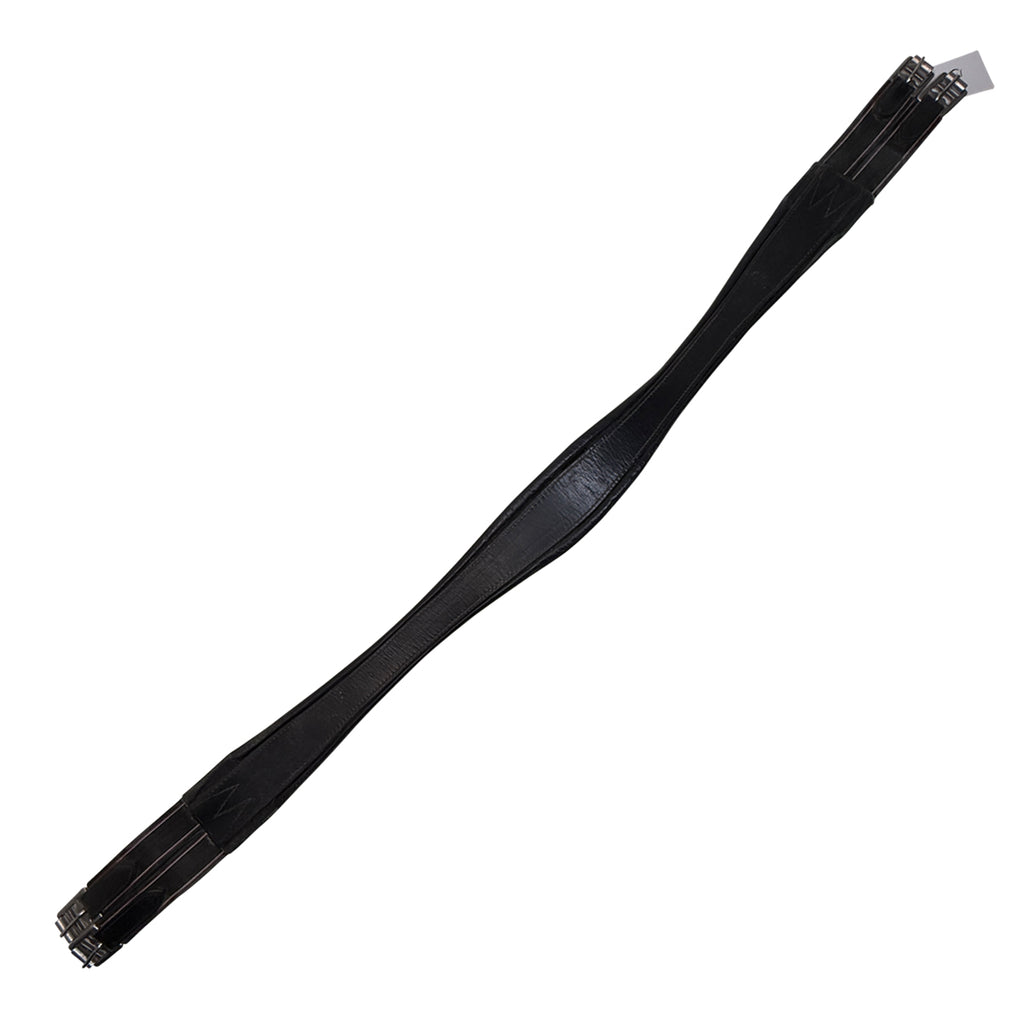 Leather Girth in Black 