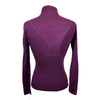 Ariat 'Cadence' Wool 1/4 Zip Sweater in Burgundy