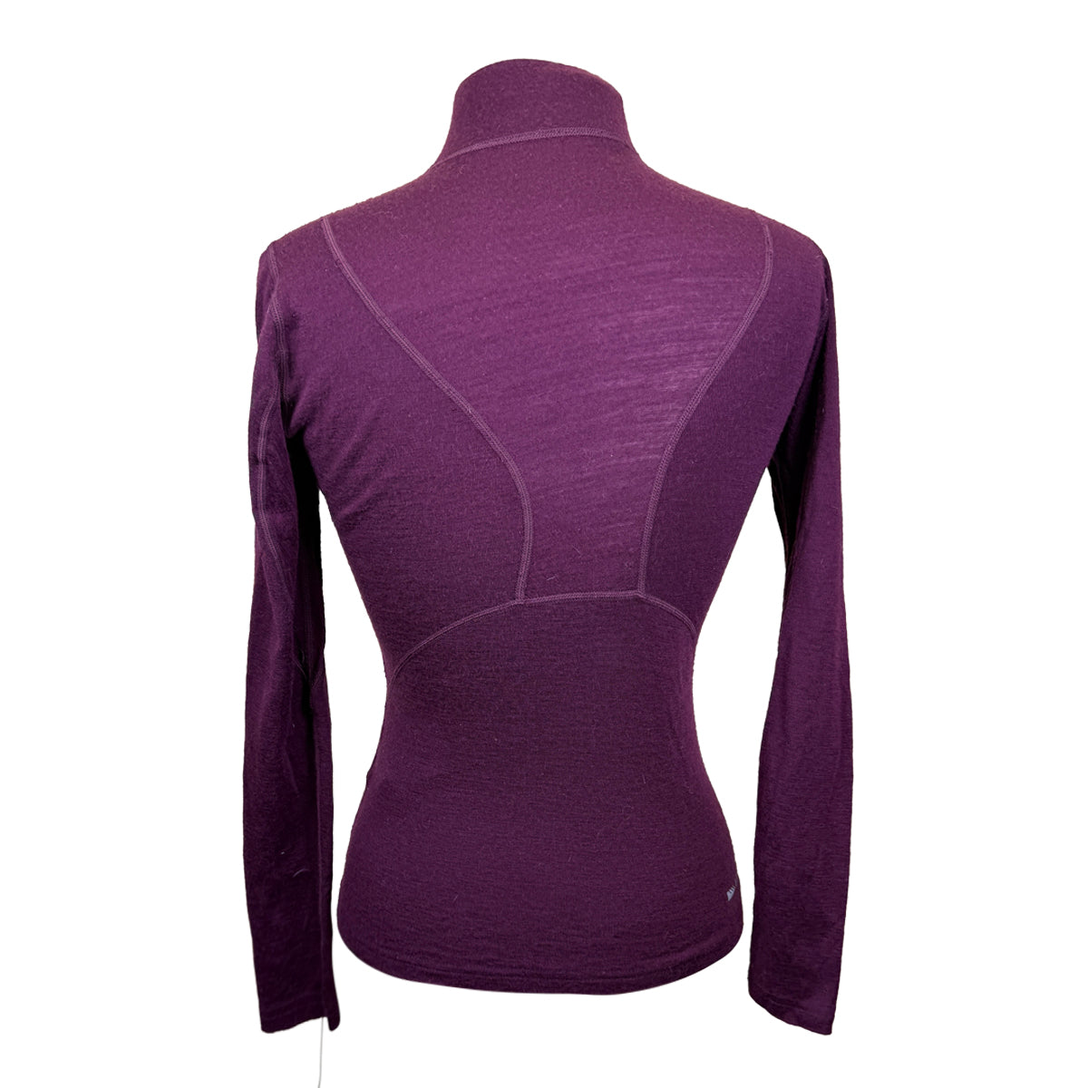Ariat 'Cadence' Wool 1/4 Zip Sweater in Burgundy