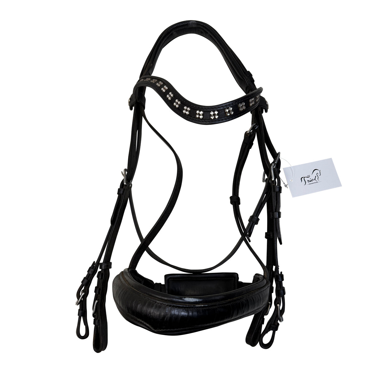 Crank Double Bridle in Black