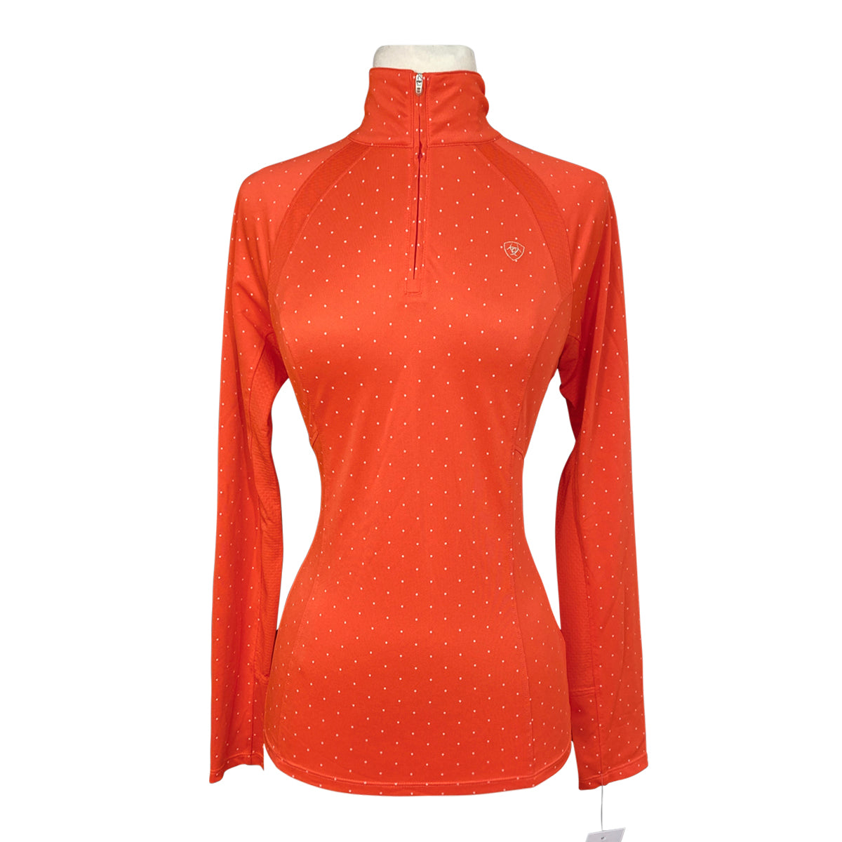 Ariat TEK Heat Series Long Sleeve Shirt in Coral
