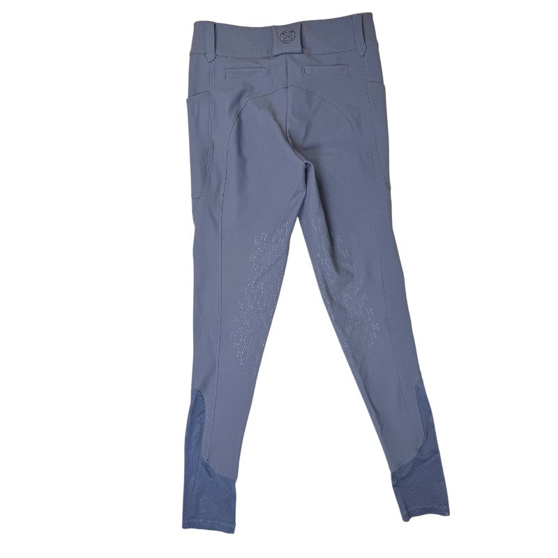 Free Ride Pro 2.0 Knee Patch Breeches in Steel Blue