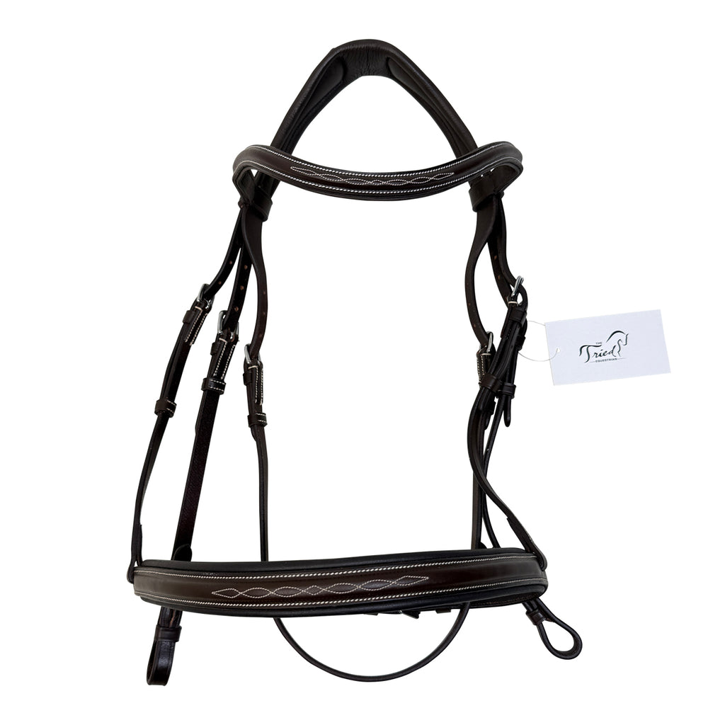 Schockemohle Montreal Select Anatomic Hunter Bridle in Brown - Full