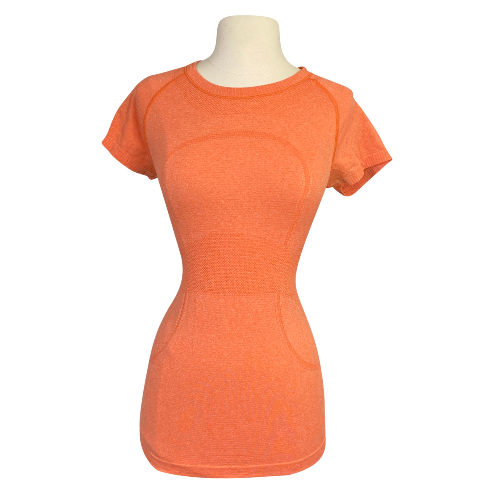 Lululemon 'Swiftly' Tech Short Sleeve 2.0 in Coral - Women's 8