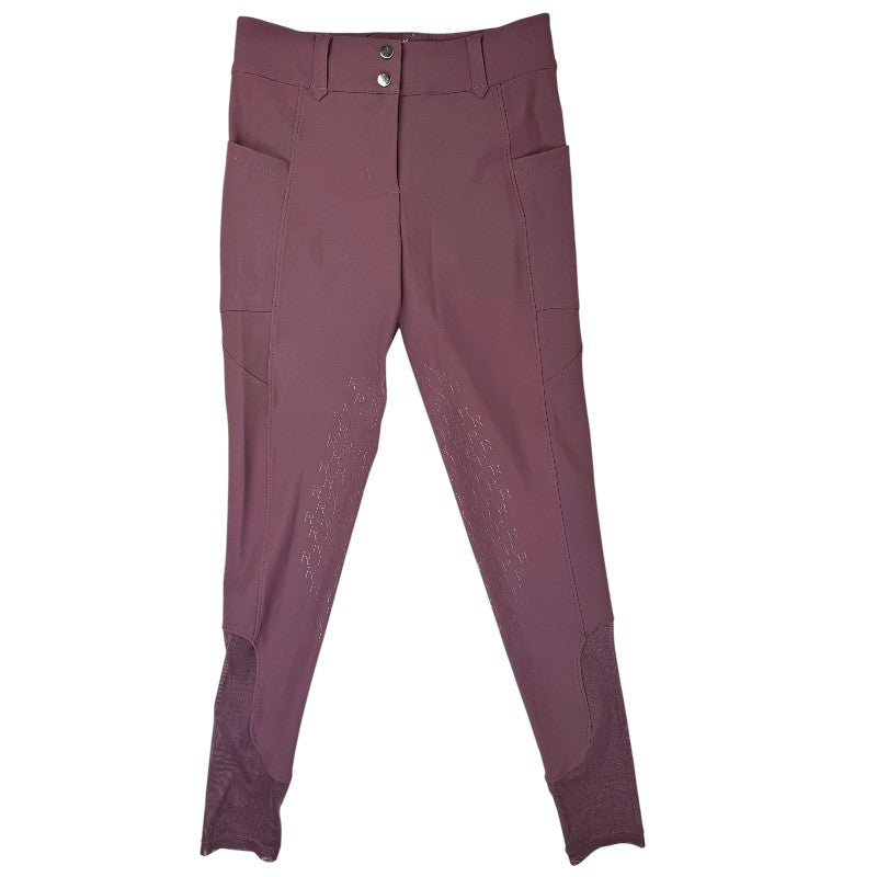 Free Ride Pro 2.0 Knee Patch Breeches in Burgundy