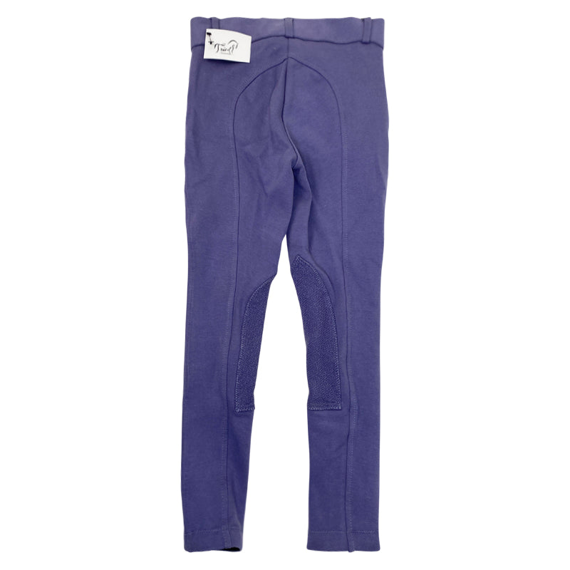 Back of Riding Sport 'Essential' Knee Patch Breeches in Lavender