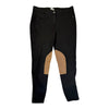 Dover Saddlery Knee Patch Breeches in Black