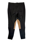 Dover Saddlery Knee Patch Breeches in Black