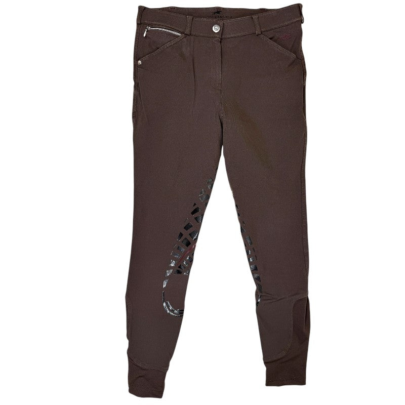 Schockemohle 'Carina' Grip' Full Seat Breech in Coffee