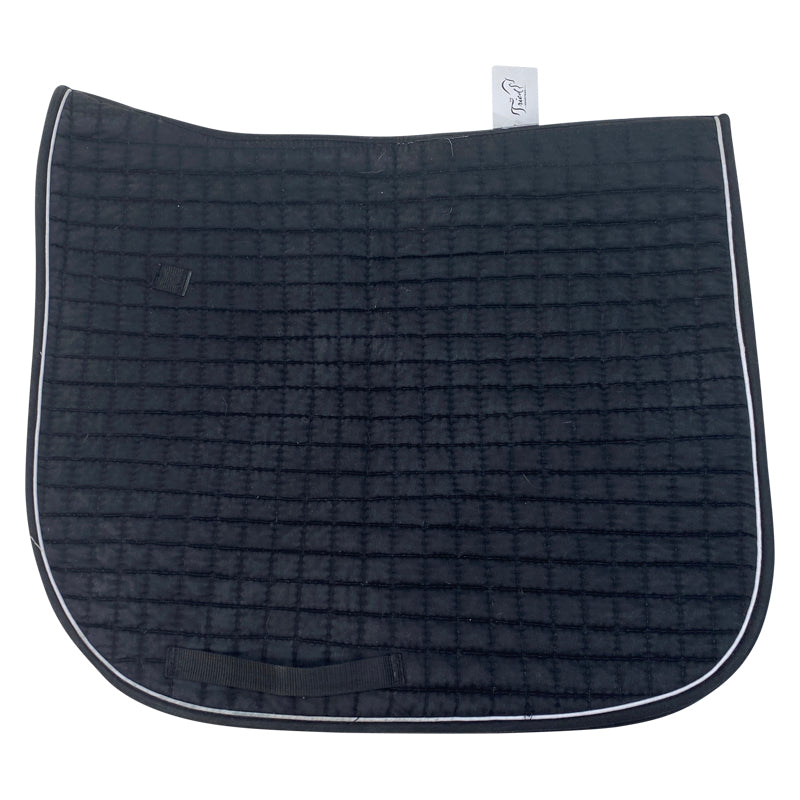 PRI Quilted Dressage Pad in Black