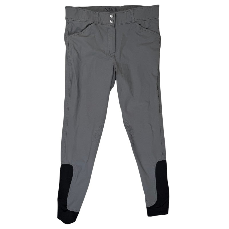Dover Saddlery 'Dalton' Knee Grip Breeches in Grey