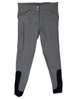 Dover Saddlery 'Dalton' Knee Grip Breeches in Grey